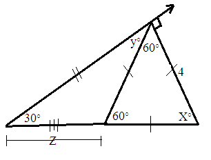 Solved 17. Based on the diagrams below, Solve for x and y. | Chegg.com