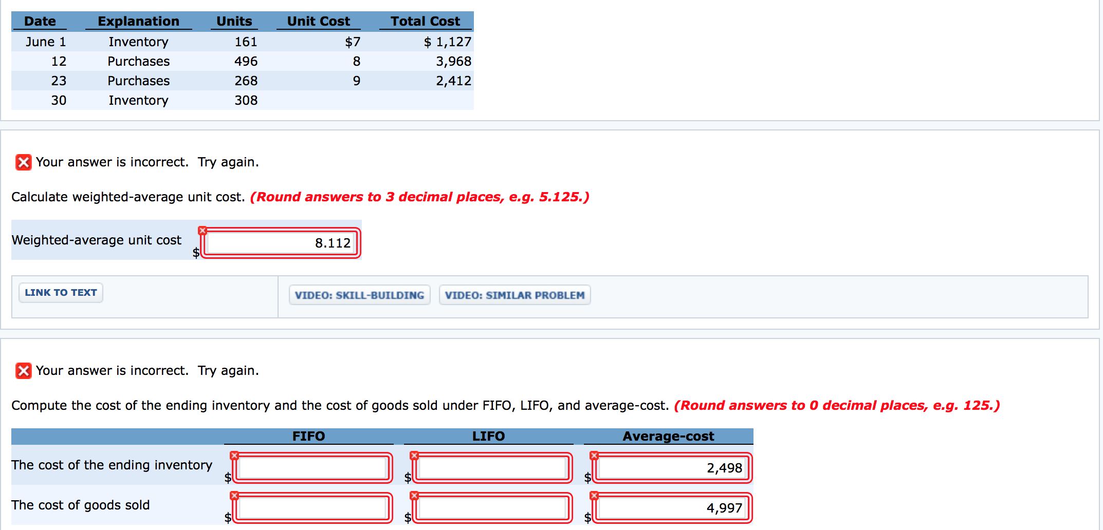 How To Find Weighted Average Cost Per Unit