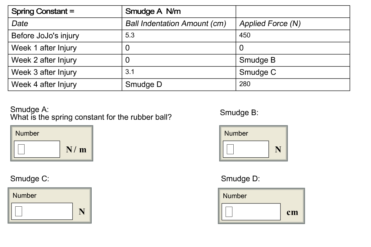 Solved What Is The Spring Constant For The Rubber Ball Chegg
