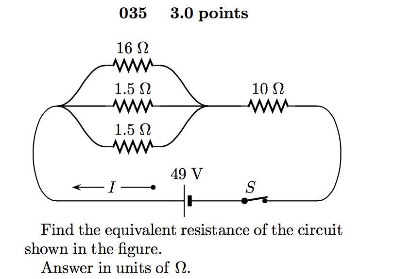 Solved Find The Equivalent Resistance Of The Circuit Shown | Chegg.com