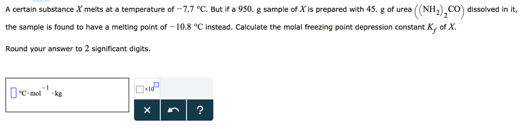 solved-a-certain-substance-melts-at-a-temperature-of-1-7-c-chegg