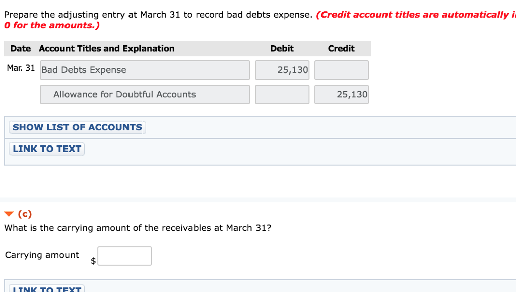 Bad Debt Expense Debit Or Credit