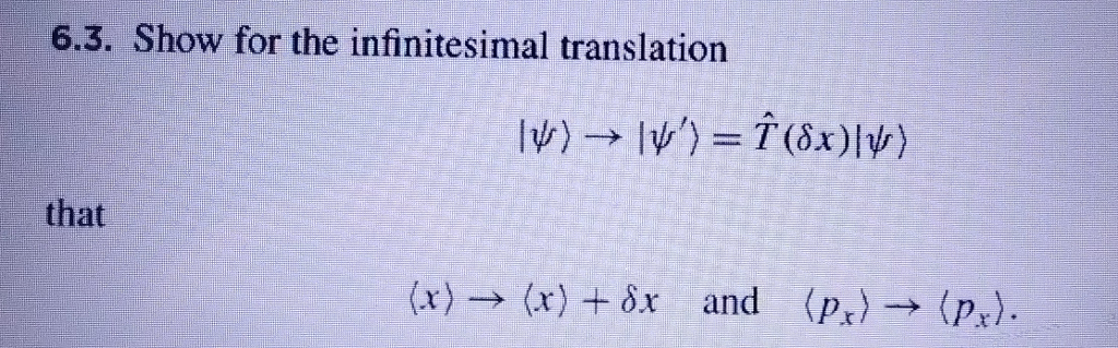 properties of infinitesimals