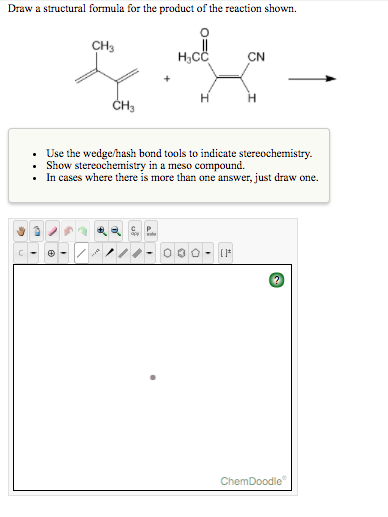 Solved Draw a structural formula for the product of the | Chegg.com