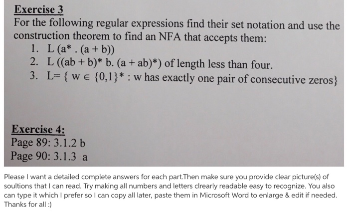 Regular Expression Solved Examples