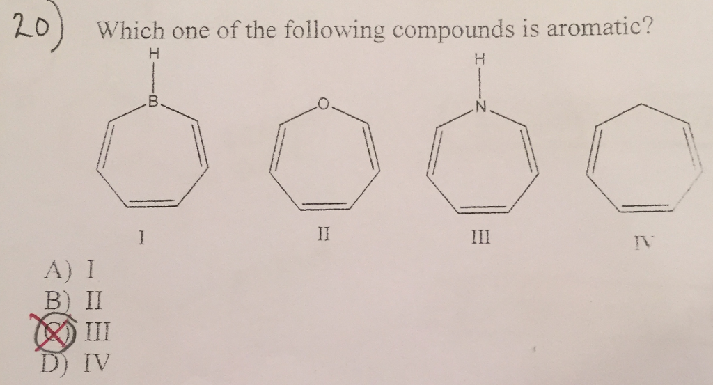 Which Compound Is Aromatic