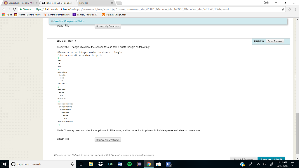 Solved IN JAVA: I have provided the code for question 2 | Chegg.com