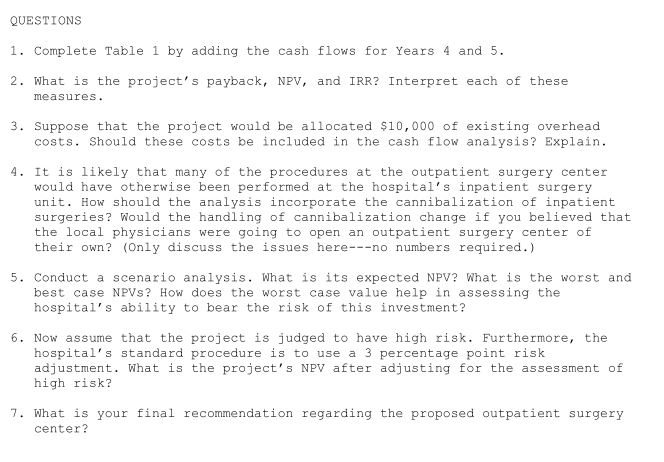Solved Please answer questions 1-7 in detail and kindly show | Chegg.com