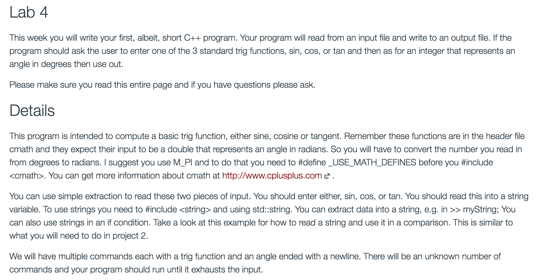 Short C++ Program EXAMPLE: (copyable) #include | Chegg.com