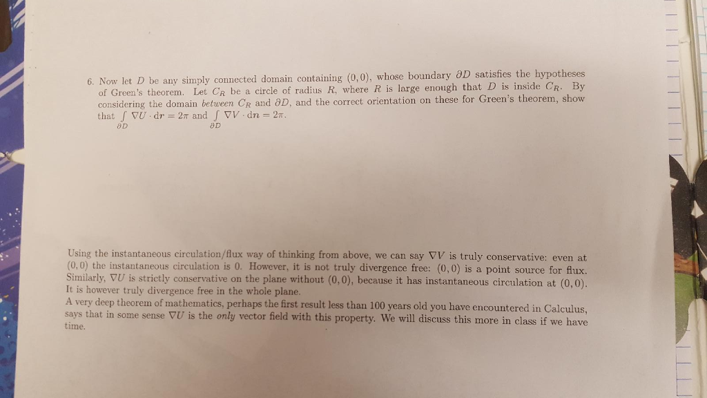 Solved Now let D be any simply connected domain containing | Chegg.com