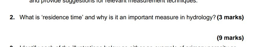 solved-what-is-residence-time-and-why-is-it-an-important-chegg