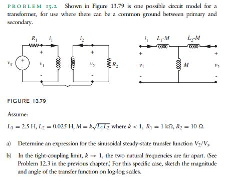 Solved PROBLEM 13.2 Shown in Figure 13.79 is one possible | Chegg.com