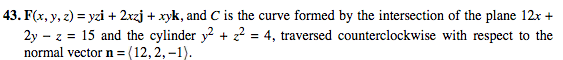 Solved Find The Work Done By The Given Vector Field Around 