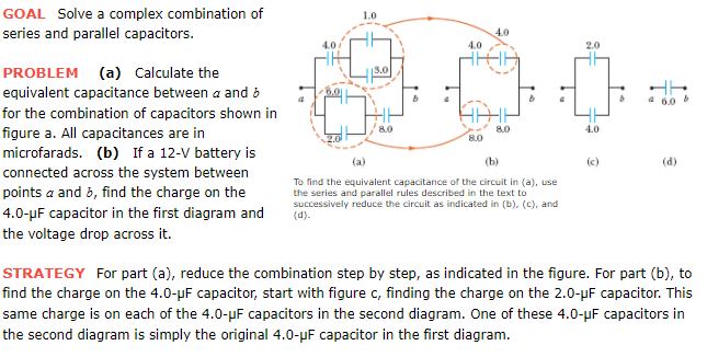 Solved GOAL Solve a complex combination of series and | Chegg.com