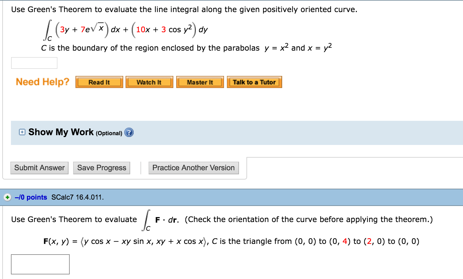 solved-use-green-s-theorem-to-evaluate-the-line-integral-chegg