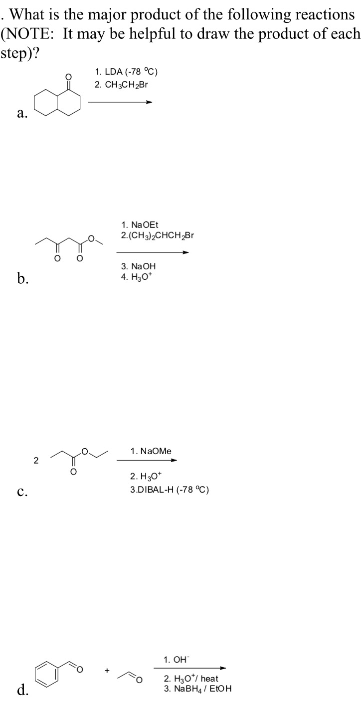 solved-what-is-the-major-product-of-the-following-reactions-chegg