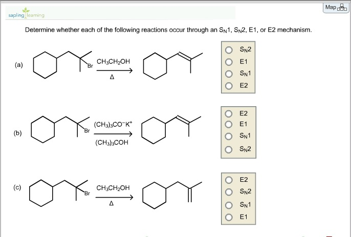 Elimination Reactions Organic Chemistry Questions | Chegg.com