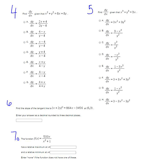 solved-for-dy-dx-given-that-x-2-y-2-8x-8y-a-dy-dx-chegg