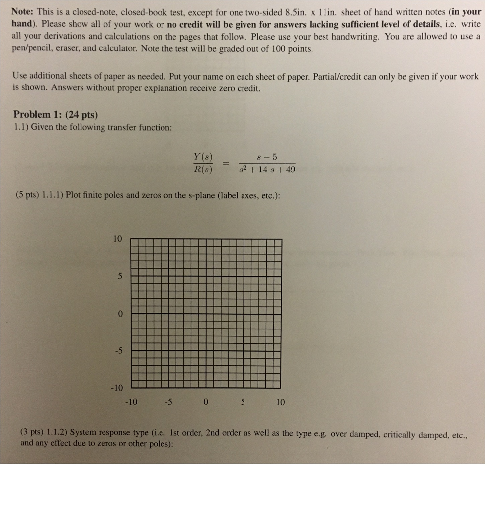 solved-note-this-is-a-closed-note-closed-book-test-except-chegg