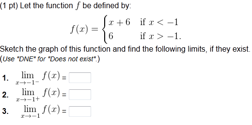 Solved Let the function / be defined by:f(x)=x + 6 if x