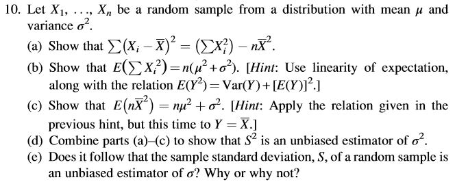 Solved 22. The mean squared error of an estimator ? is | Chegg.com