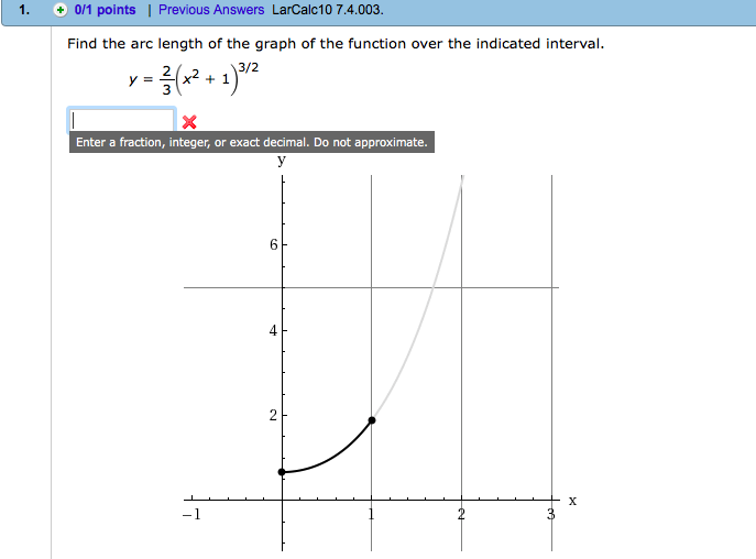 arc length function