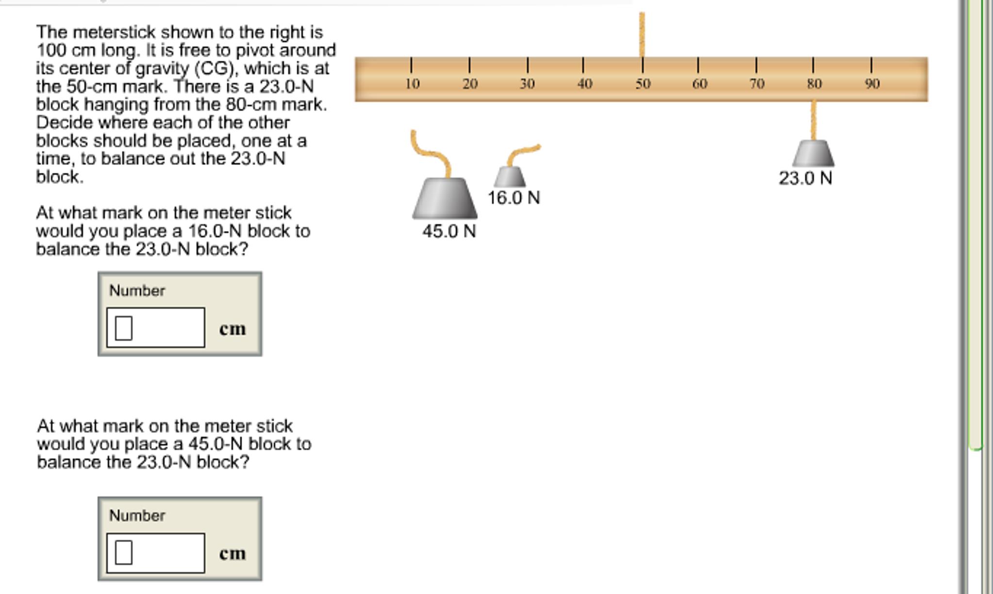 solved-the-meterstick-shown-to-the-right-is-100-cm-long-it-chegg