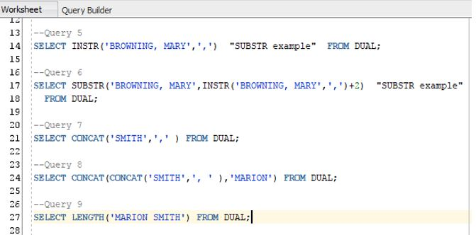 Solved Second Query Formatting Help Please explain the | Chegg.com
