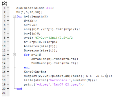 Solved 3. Compare the results in (1) and (2) Which ones use | Chegg.com