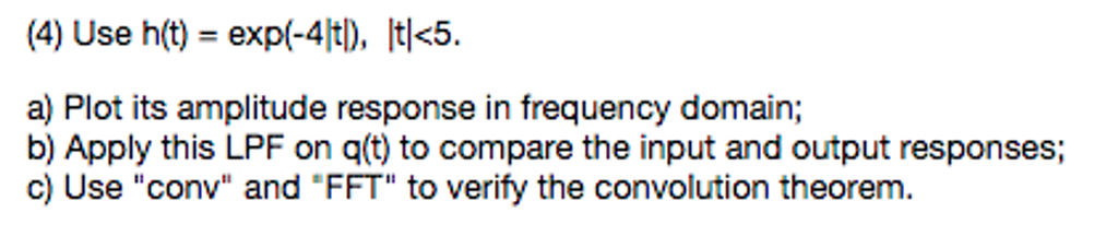 How to write the matlab code for: | Chegg.com