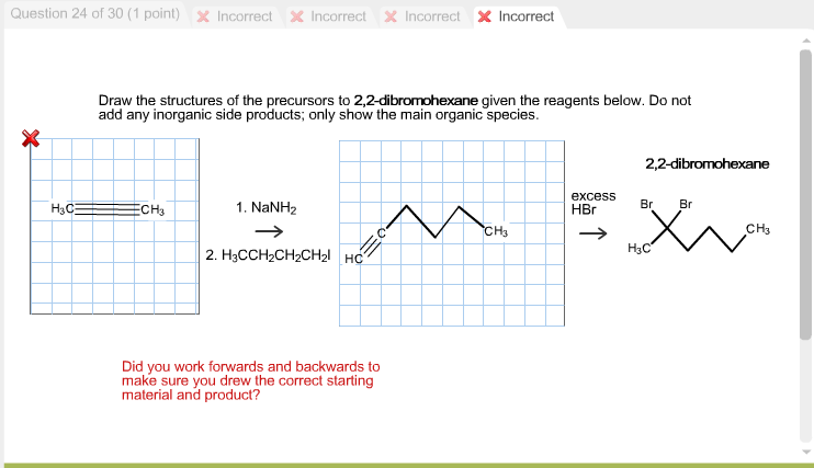 Solved Draw the structures of the precursors to | Chegg.com