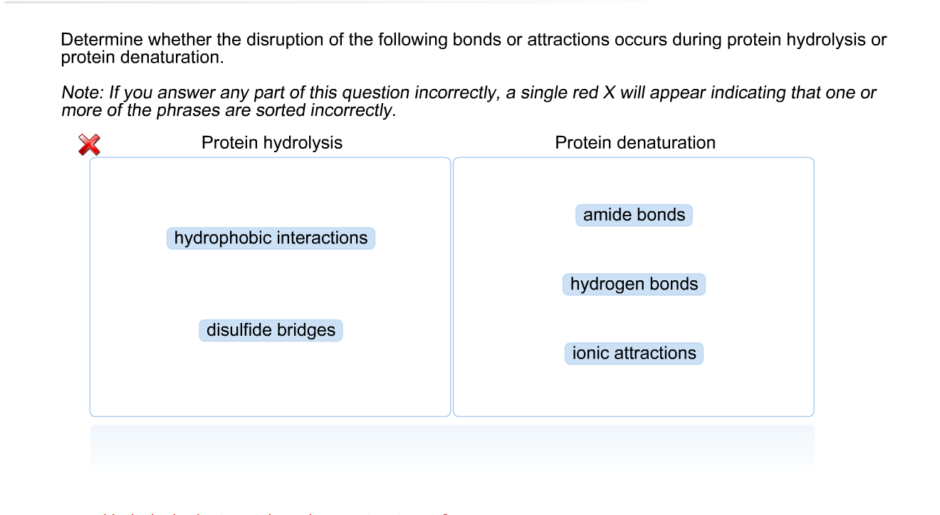 Solved Determine whether the disruption of the following
