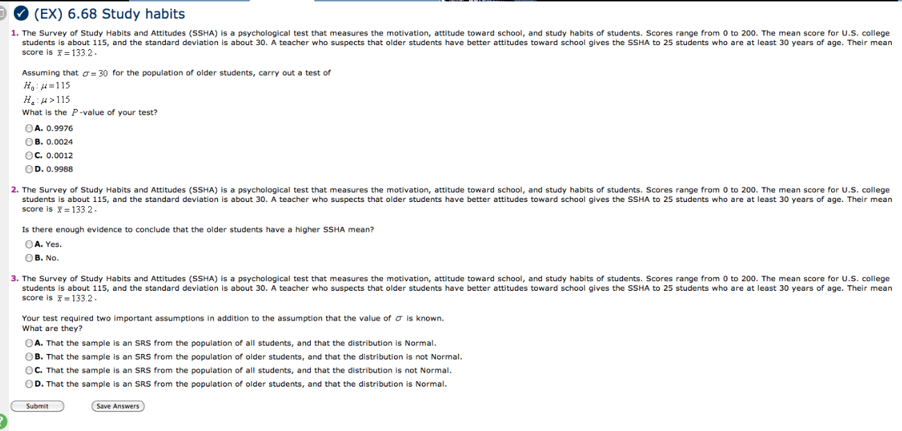 solved-the-survey-of-study-habits-and-attitudes-ssha-is-a-chegg