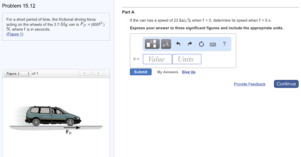 Solved For A Short Period Of Time The Frictional Driving Chegg