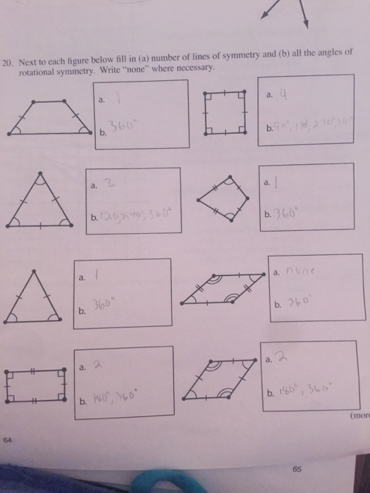 Solved Next to each figure below fill in (a) number of lines | Chegg.com