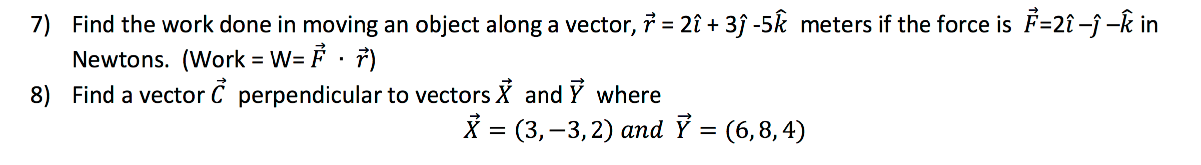 Solved Find the work done in moving an object along a | Chegg.com