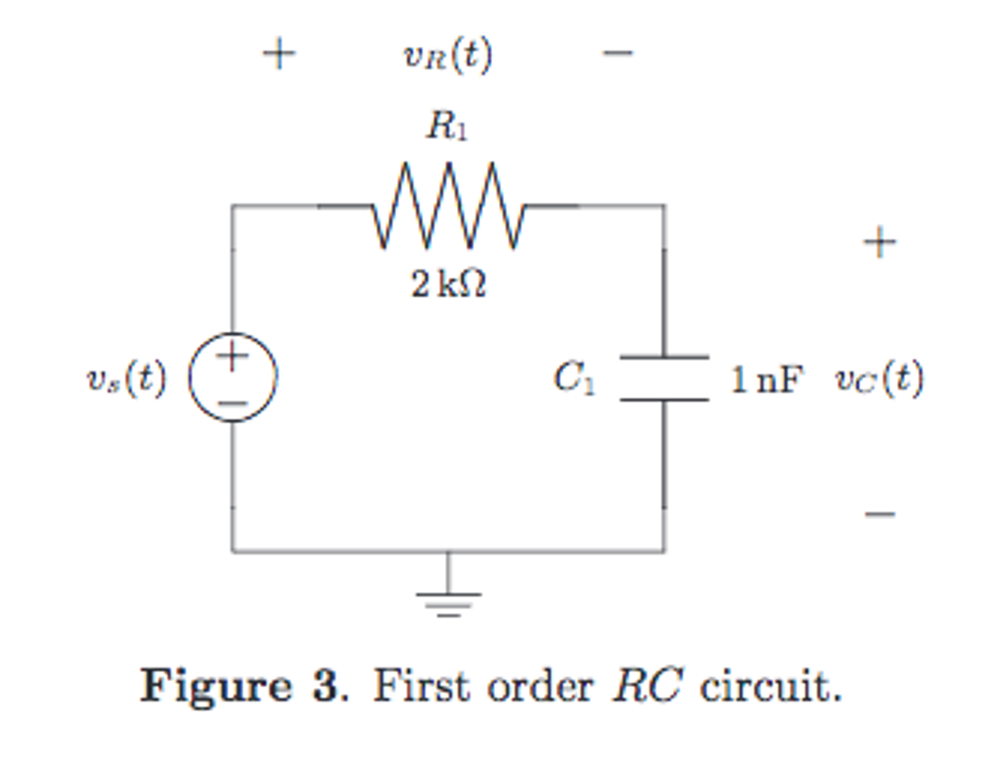 Solved Obtain equations for the capacitor voltage vc(t) and | Chegg.com