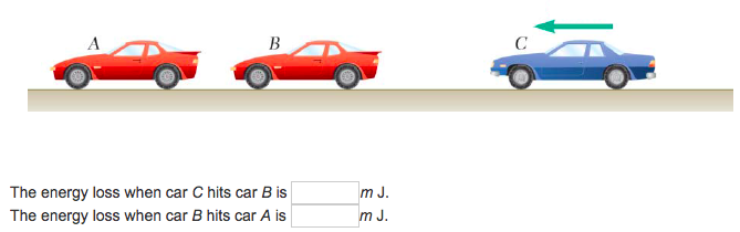 Solved Two Identical Cars A And B Are At Rest On A Loading | Chegg.com