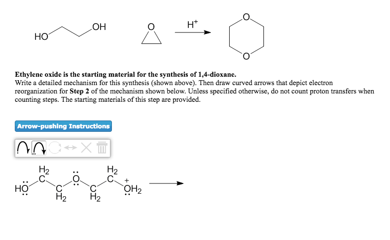 Solved Ethylene oxide is the starting material for the | Chegg.com
