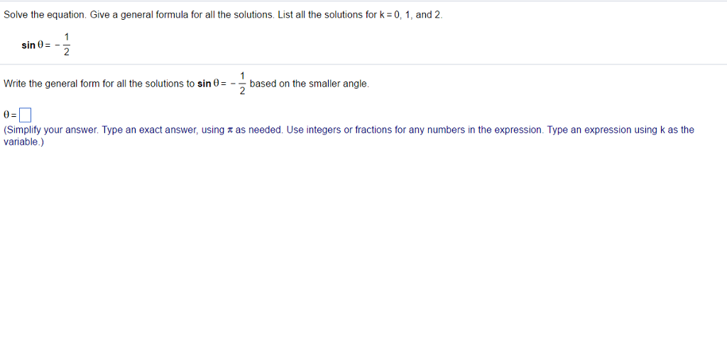 Solved Solve the equation on the interval 0 s0 2T. sin (30) | Chegg.com