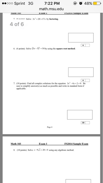 solve 2x 17 3 for x