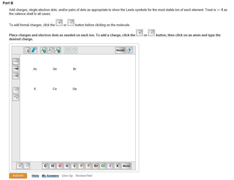 Solved Add charges, single electron dots, and/or pairs of
