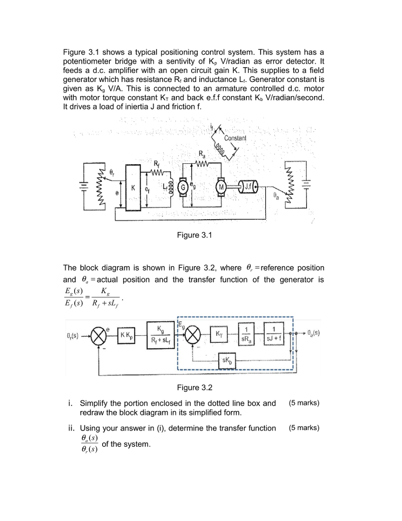 Application Of Potentiometer As Error Detector The resistance element