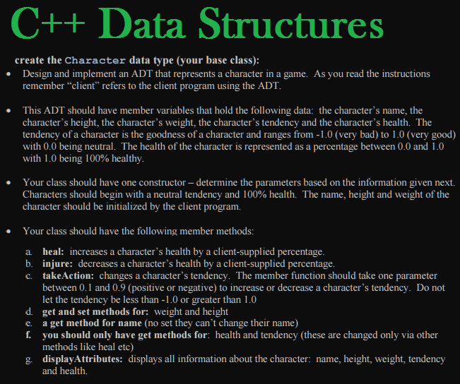 solved-create-the-character-data-type-your-base-class-chegg