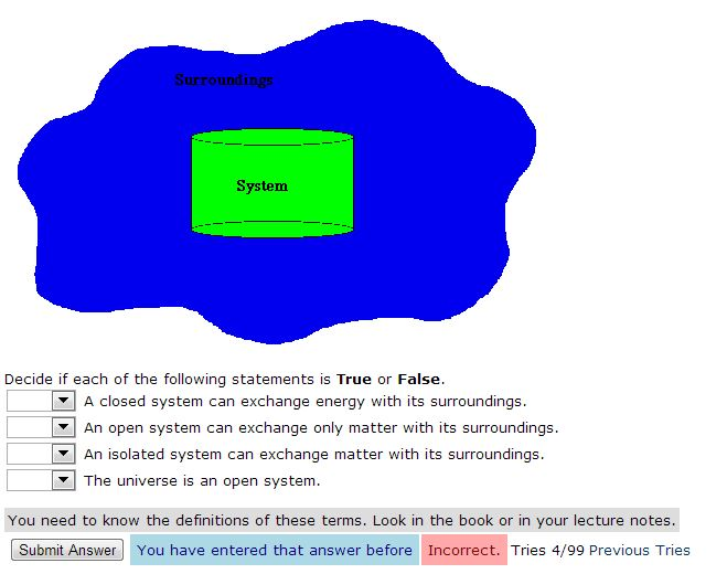 Solved Decide if each of the following statements is True or