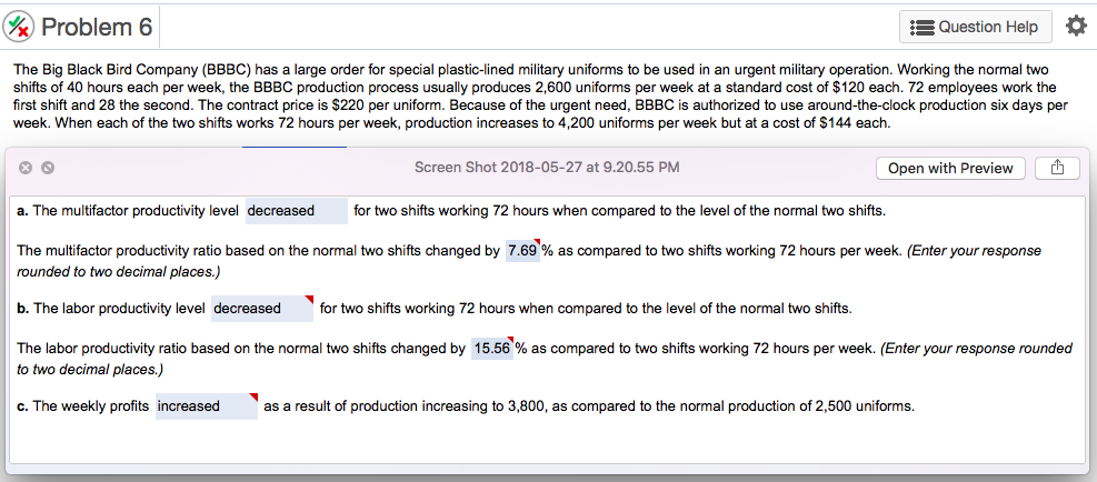 Solved PLEASE HELP ME GET THESE PROBLEMS RIGHT! MY ANSWERS | Chegg.com