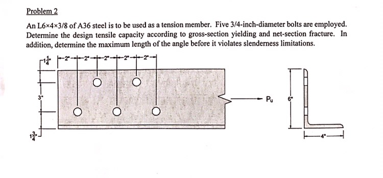 solved-problem-2-an-l6x4x3-8-of-a36-steel-is-to-be-used-as-a-chegg