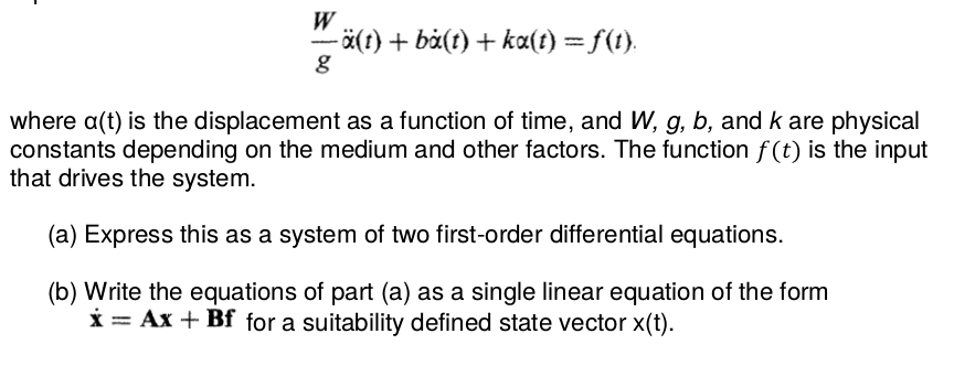 Solved A vibrating string can be described using the | Chegg.com