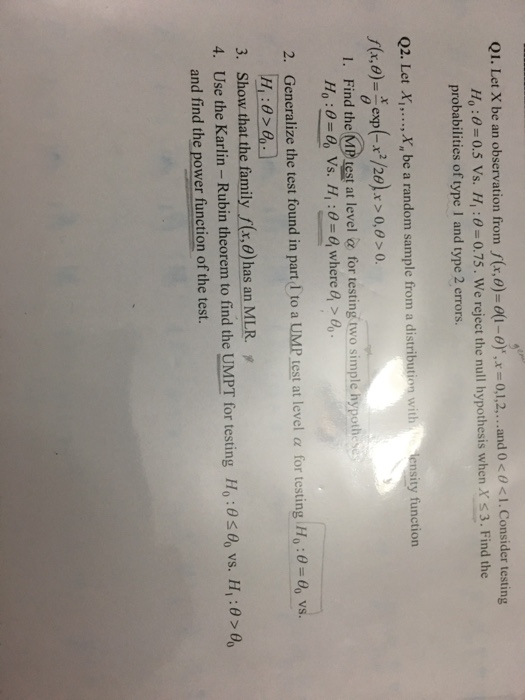 Solved Let X be an observation from f(x, Theta) = Theta(1 - | Chegg.com