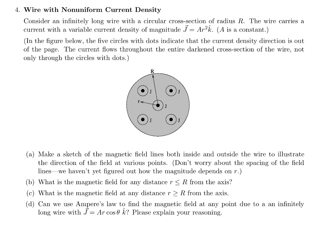 solved-4-wire-with-nonuniform-current-density-consider-an-chegg